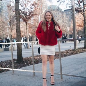 Red Zara jacket